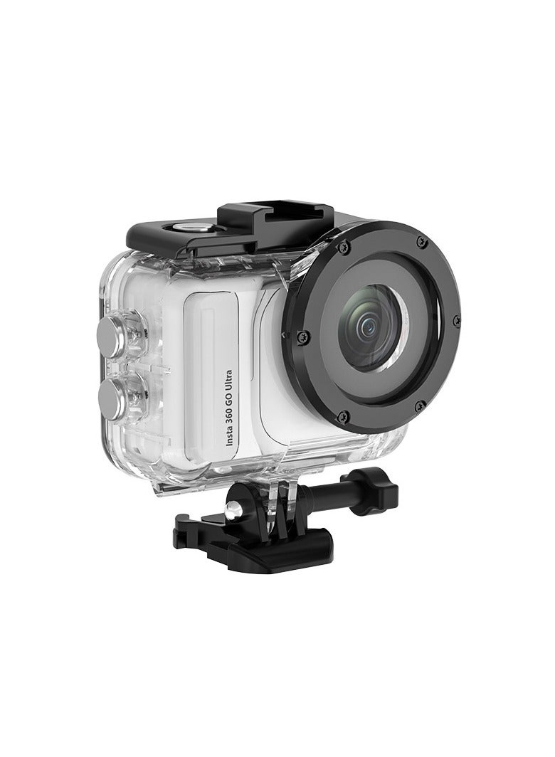 general Insta360 GO Ultra Waterproof Case - Action Camera Diving Protective Cover Underwater 45M Shooting Scratch-Resistant and Shockproof Accessory - Image 1