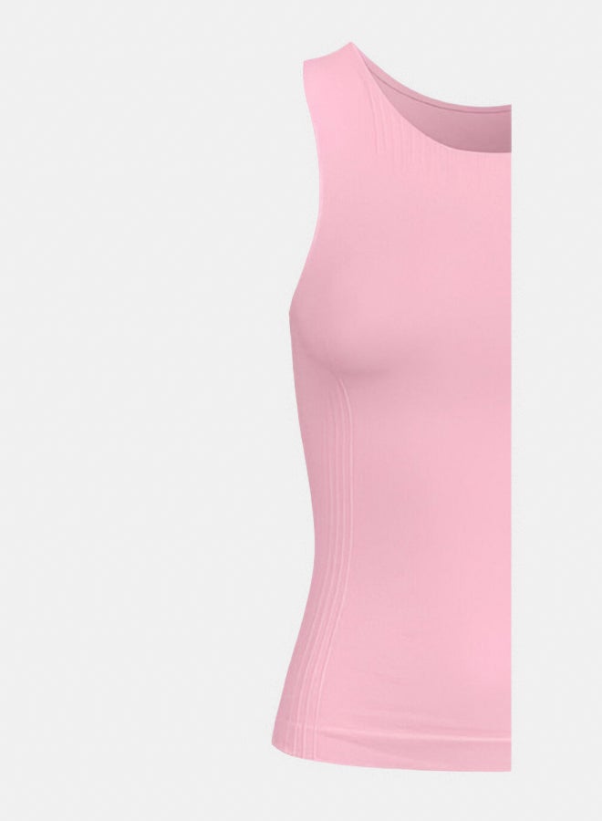 Silvy Lycra La Mella Sleeveless Round Neck Top For Women - Image 2