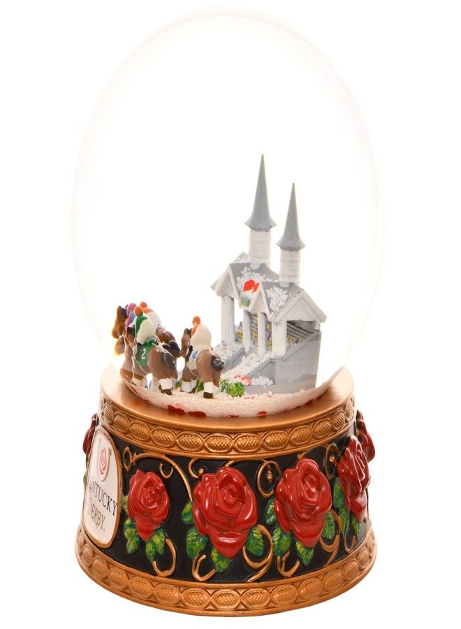 Tree Buddees x Kentucky Derby Snow Globe with Snow & Rose Petals - Official Limited Edition Churchill Downs Decoration Horse Racing Collectible - Image 5