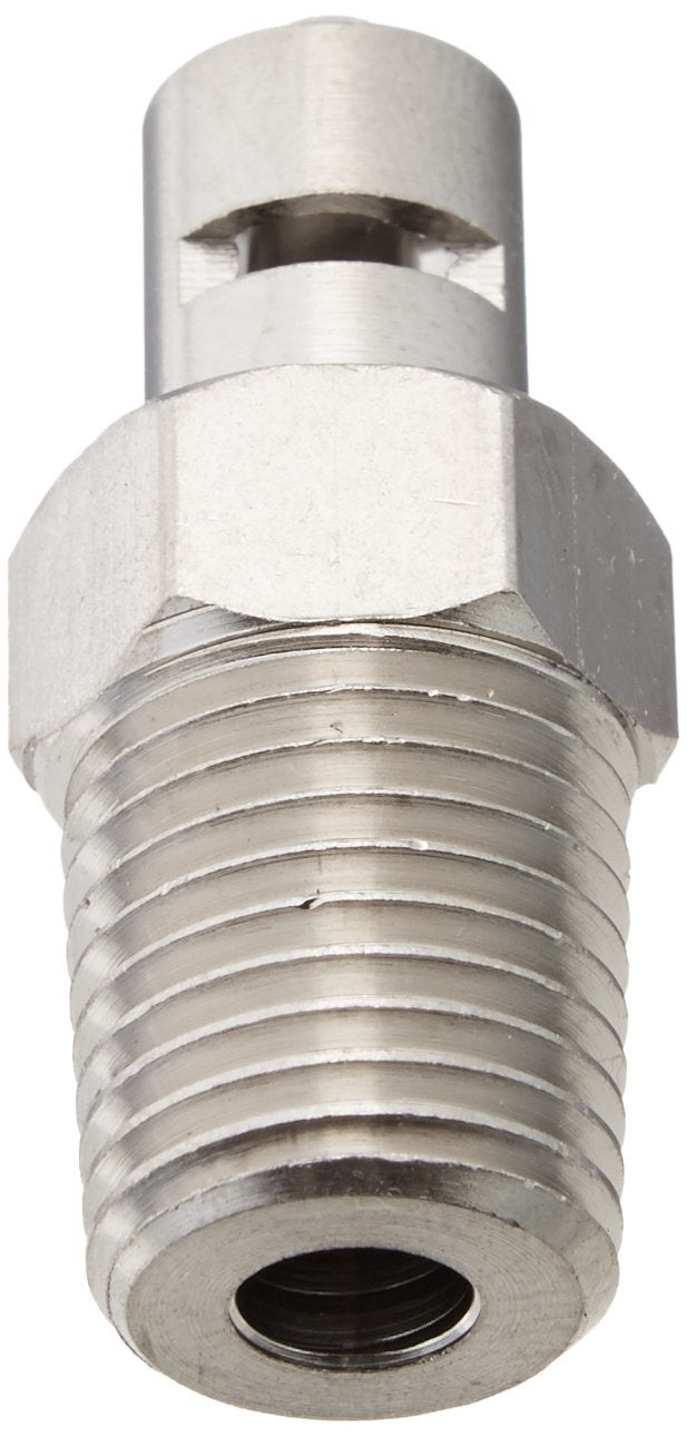 Techon Systems Techcon Systems Techon Systems 918-006-000 Cartridge Accessory, Needle Adapter, 1/4" NPT to Male Luer Lock, Brass - Image 2