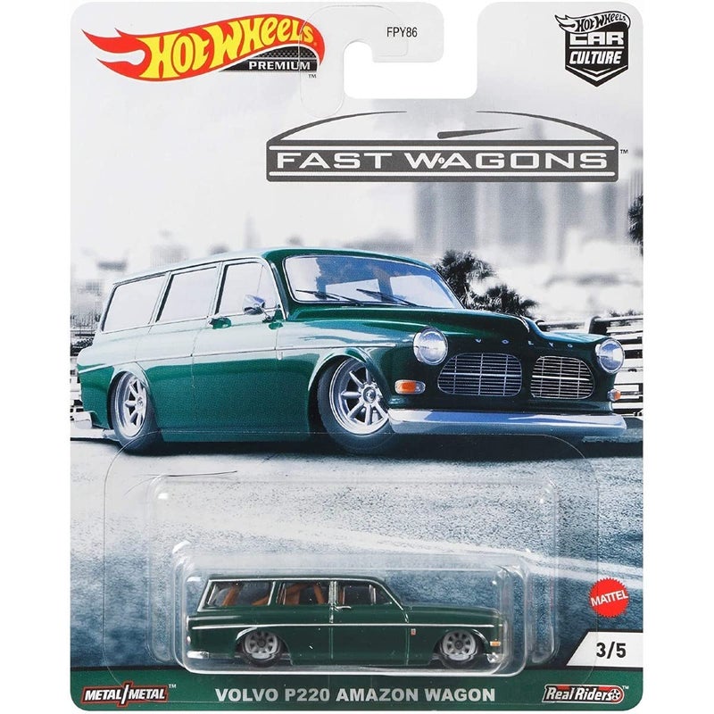 Hot Wheels سيارات هوت ويلز ثقافة السيارات أسطورة الدائرة للأطفال من 3 سنوات فما فوق مجموعة متميزة من سيارات ثقافة السيارات بمقياس 164 - Image 3