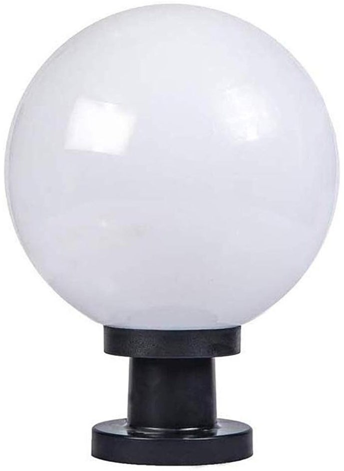SUN SHINE White Round Ball Post Lights  - Image 2