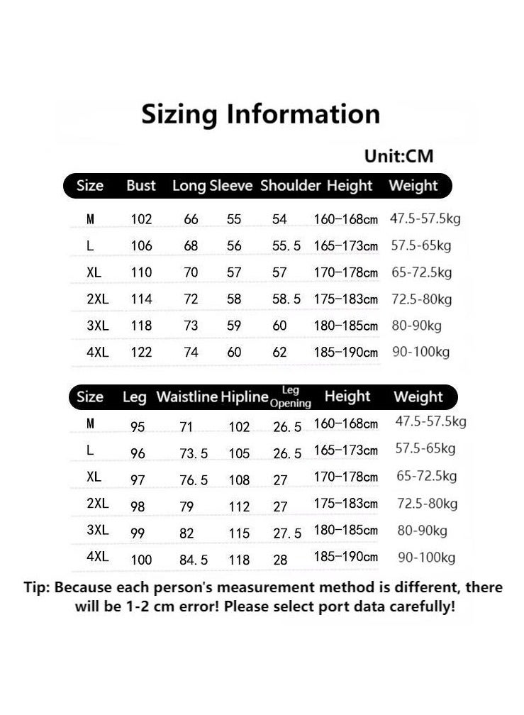 Fashionable Men's Printed Casual Short Sleeved Sports Suit  - Image 3