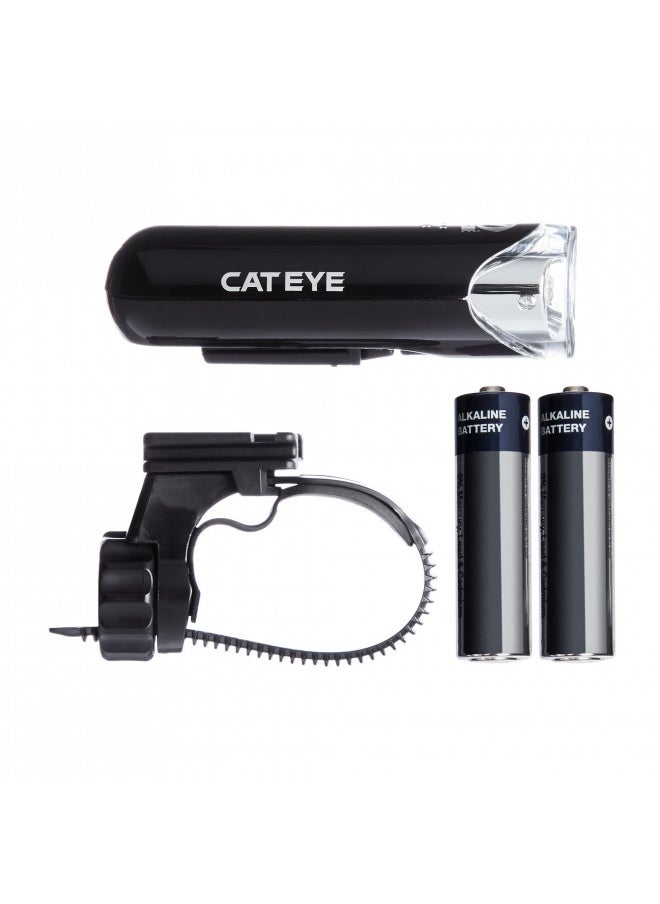 CAT EYE - CAT EYE - HL-EL135N LED Safety Bike Headlight for Commuting, Black - Image 1