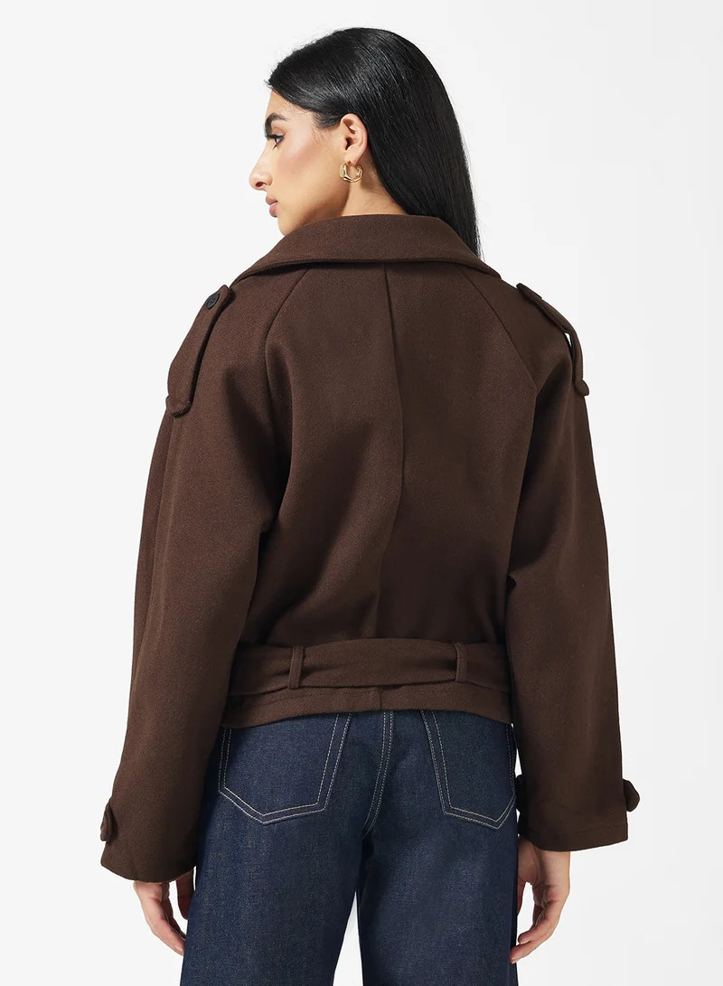 ELLA Short Trench Coat
