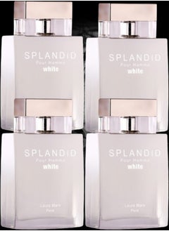 4 Pieces Splandid White Perfume 100ml EDP