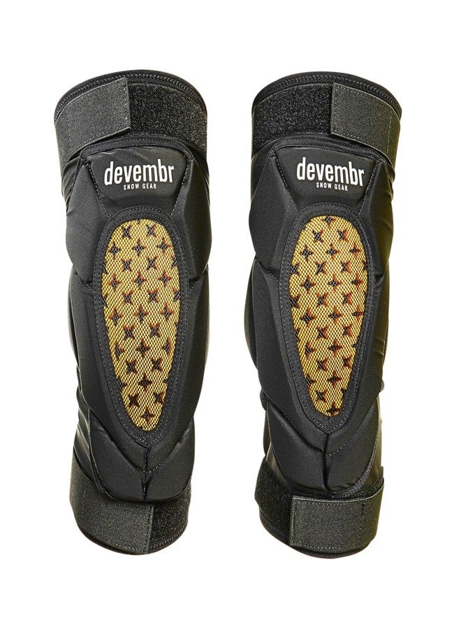 devembr Knee Pads Snowboarding for Women, Men - Impact Absorption Cushion Protection, Cold Resistance for Skate Ski - M - Image 1