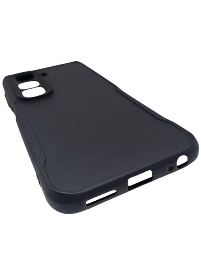 Generic Silicone Back Cover For Infinix Hot 50 - Black  - Image 3