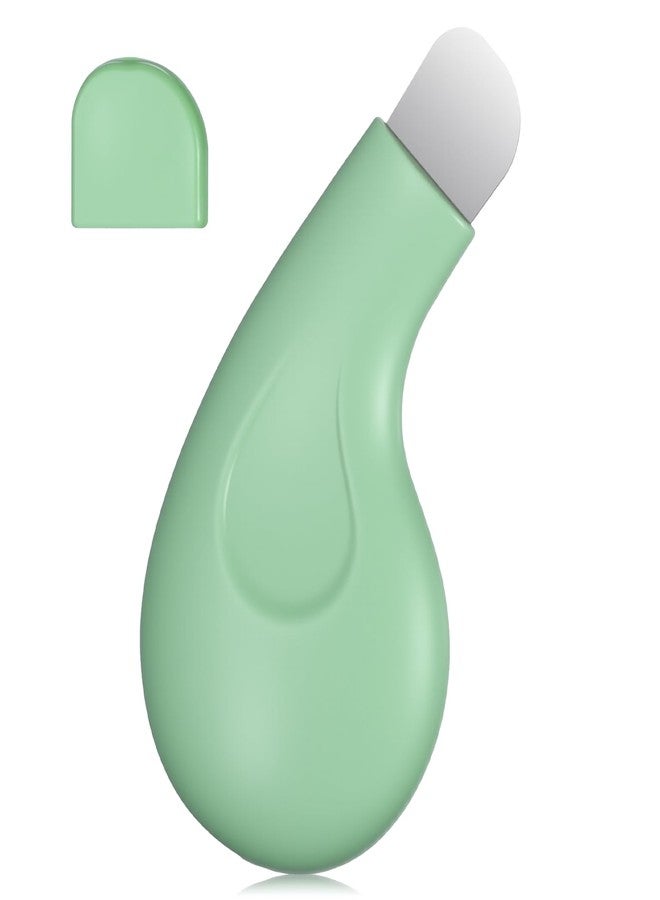 Psiriol Silicone Nose Blackhead Remover, Blackhead Remover Tool, Deep Skin Scrubber Face Spatula, Mild and Safe Face Scraper for Remove Facial and Nose Ehead for Men and Women, Green - Image 1