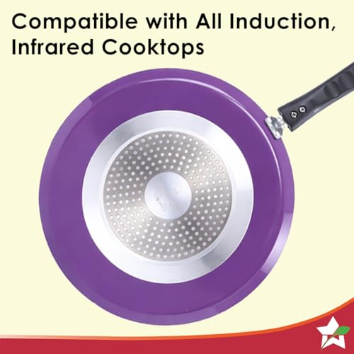 Wonderchef Tivoli Tawa 28 Cm Diameter (Aluminium, Non-Stick, Induction Bottom) - Image 4