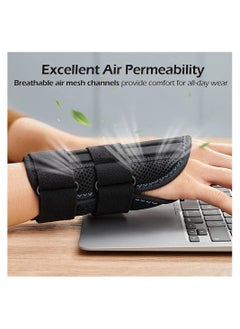 Y&D Wrist Brace for Carpal Tunnel, Adjustable Hand Relief Night Support, Support Splint Right Left Hands Relieve Tendonitis, Arthritis, Sprains (2pcs, M)  - Image 3