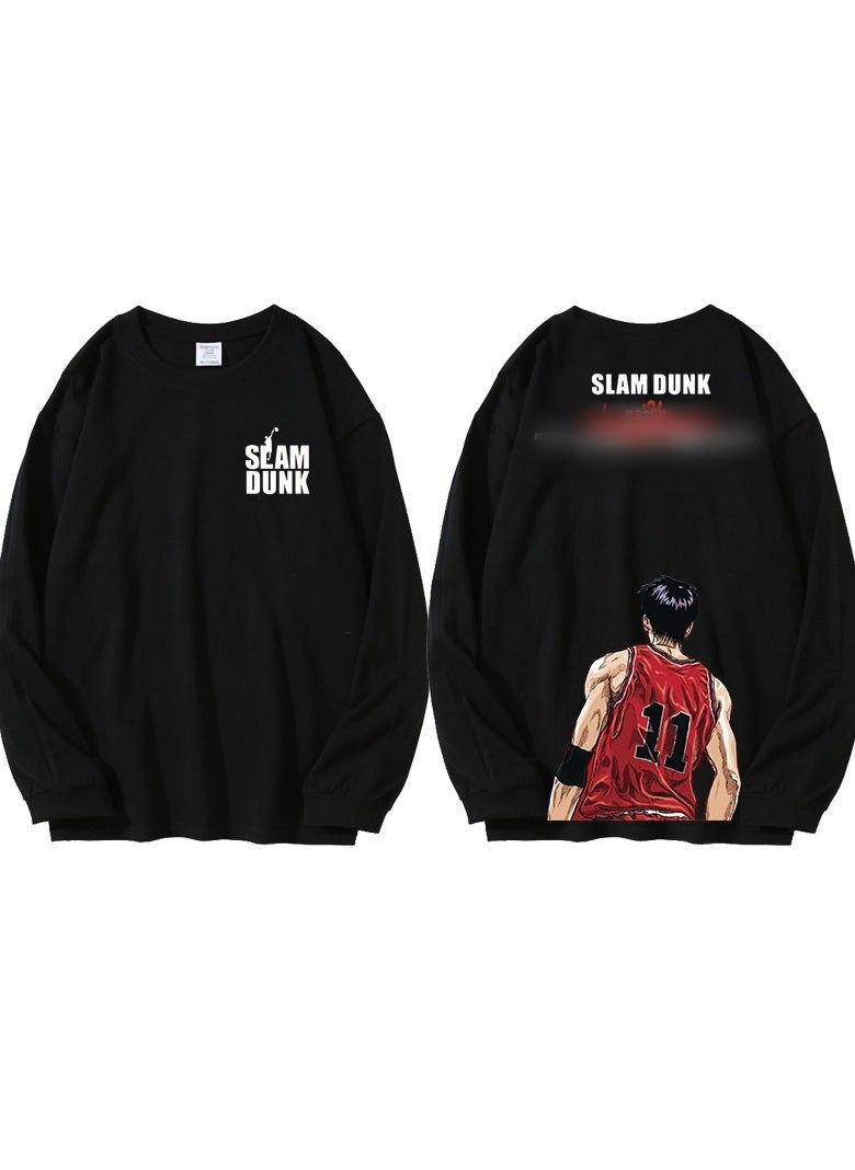 KUYING New Anime Slam Dunk Long Sleeve T-shirt  - Image 1