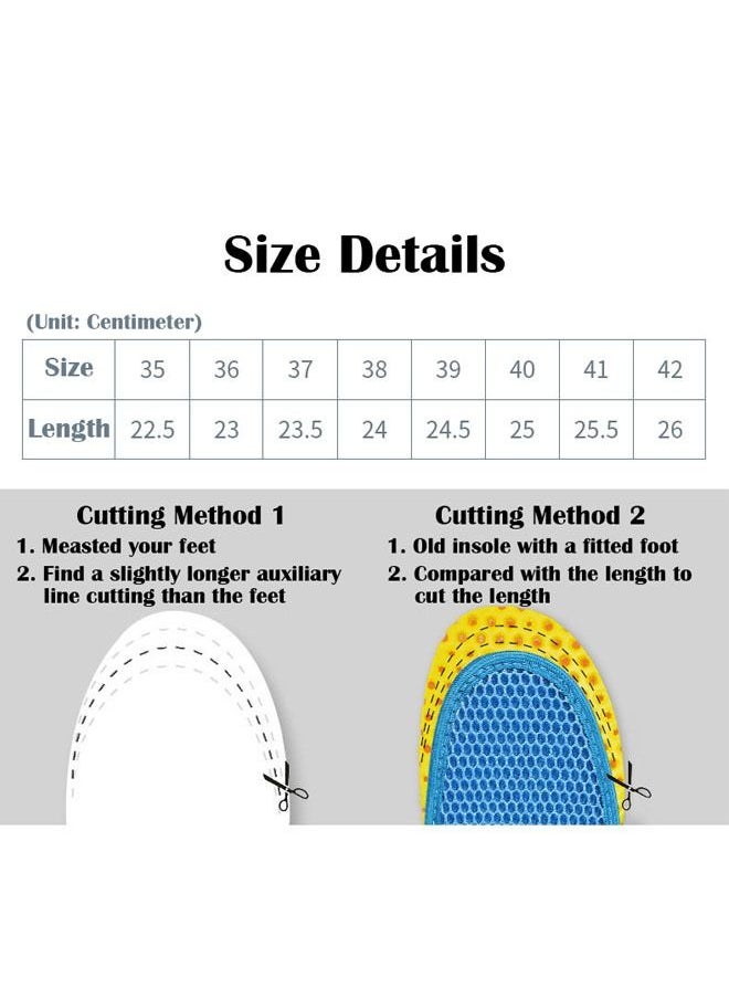 ZCM-HAPPY 2 Pairs Of Invisible Inner Heightening 3.5 cm Insoles With Multifunctional Shock Absorption Sweat Absorption And Breathability  - Image 5