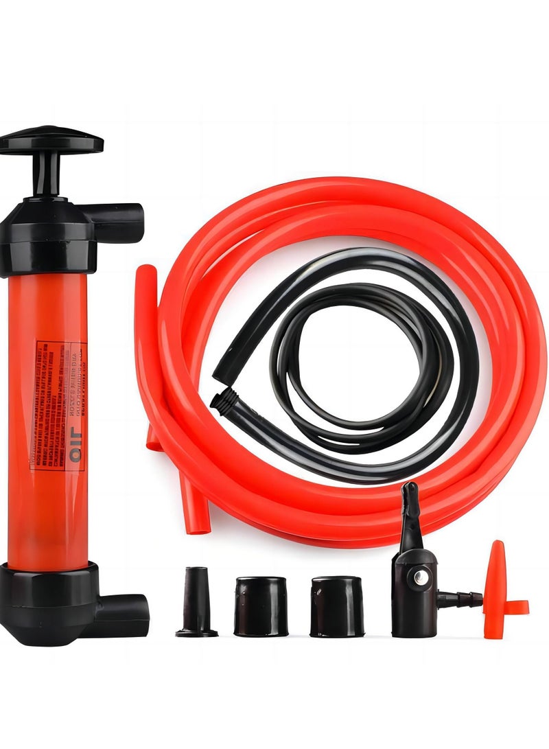 Generic Multi-Purpose Siphon Transfer Pump Kit, Gasoline Siphon Hose Pump, Fluid Extractor Siphon Transfer Pump, Suitable for Gasoline Liquid Oil Air and Automotive  - Image 1