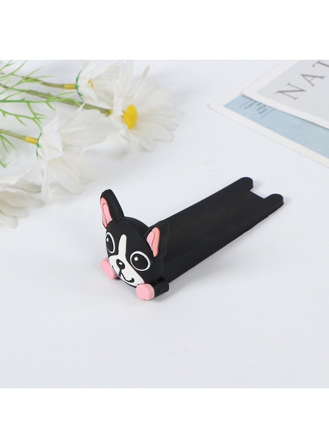 NIBEMINENT Baby Safety Creative Wedge Doorstop Cute Cartoon Dog Door Stopper Baby Protect Khaki  - Image 1