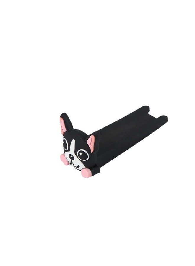 NIBEMINENT Baby Safety Creative Wedge Doorstop Cute Cartoon Dog Door Stopper Baby Protect Khaki  - Image 3