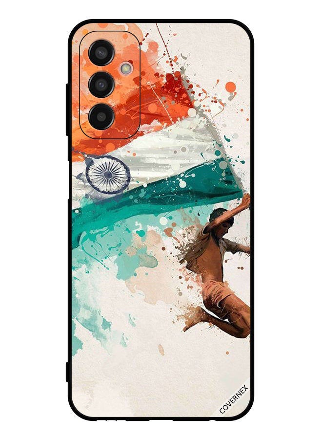 Covernex Protective Case Cover For Samsung Galaxy M13 Holding India Flag While Flying - Image 1