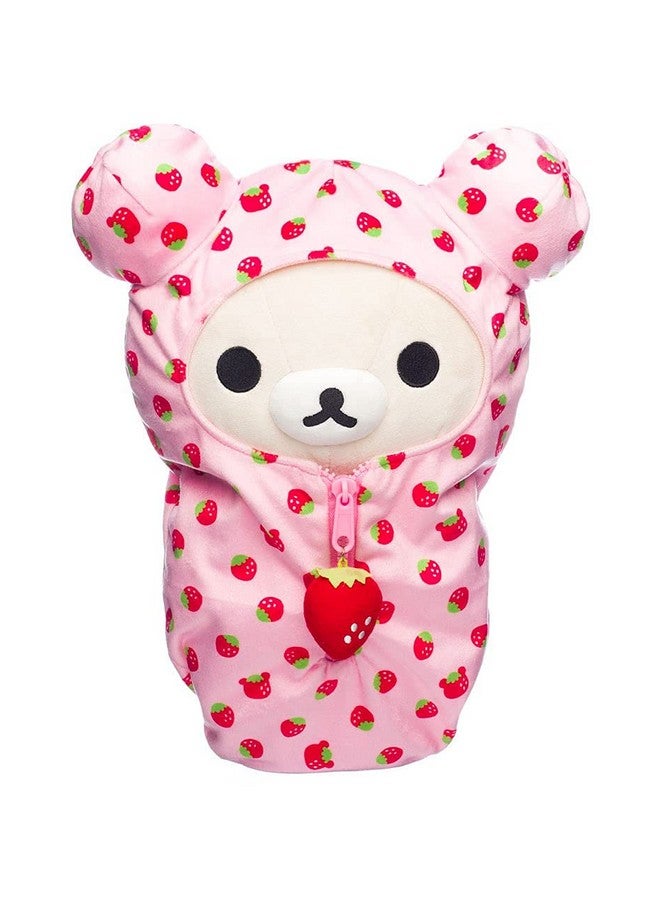 Rilakkuma San-X Original Rilakkuma Sleeping Bag Plush Series (Korilakkuma - Strawberry)  - Image 1