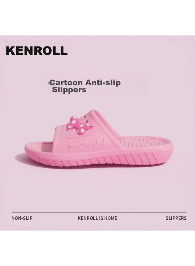 Kenroll Children's Bathroom Non-slip Slippers, Summer Indoor Outdoor Shower Cartoon Sandals - Image 1