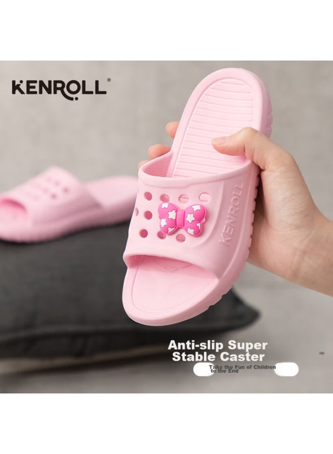Kenroll Children's Bathroom Non-slip Slippers, Summer Indoor Outdoor Shower Cartoon Sandals - Image 4