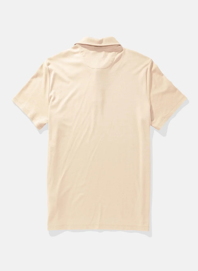 American Eagle Waffle Half Sleeve Crew Neck T-Shirt