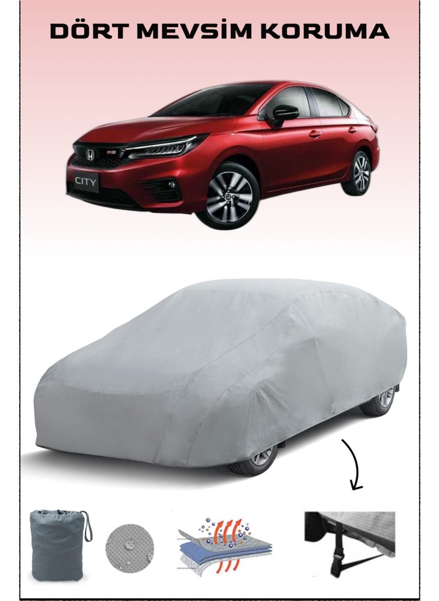 Breen - Honda City 2 Compatible Auto Cover, Car Cover, Water and Sun Proof Car Tent - Image 1