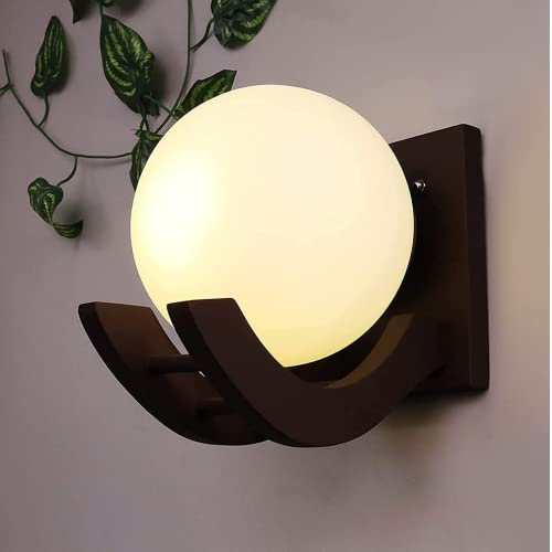 Twilight Homesake® Zedo Wall Lamp, Wall Decor, Wall Hanging Wood Light/lamp, Decorative Home, Living Room, Indoor/Outdoor Lighting - Image 1