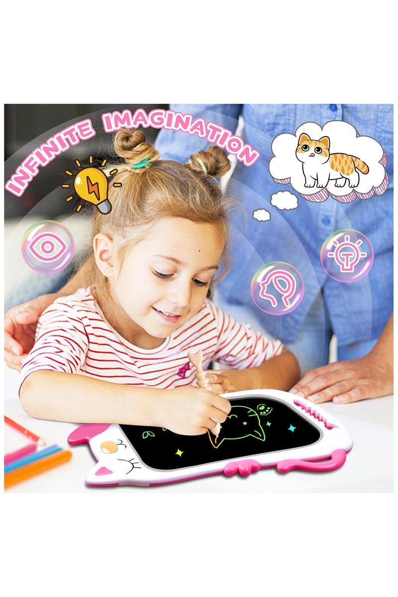 Arabest Graphics Tablet, 8.5 Inch LCD Drawing Board, Animal Shape, Eye Protection Screen, One-Button Erase, Kids Educational Writing Pad - Image 2