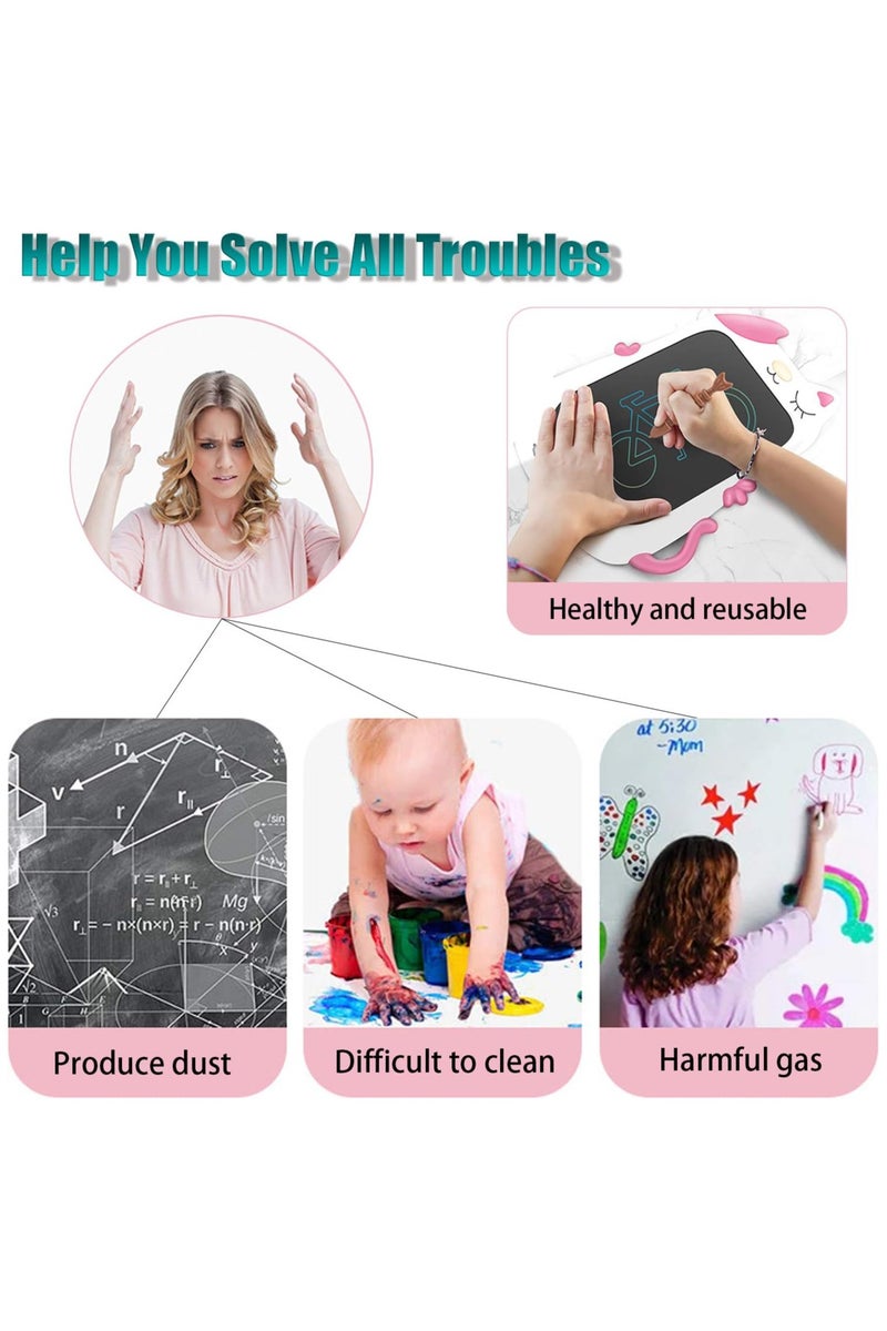 Arabest Graphics Tablet, 8.5 Inch LCD Drawing Board, Animal Shape, Eye Protection Screen, One-Button Erase, Kids Educational Writing Pad - Image 5
