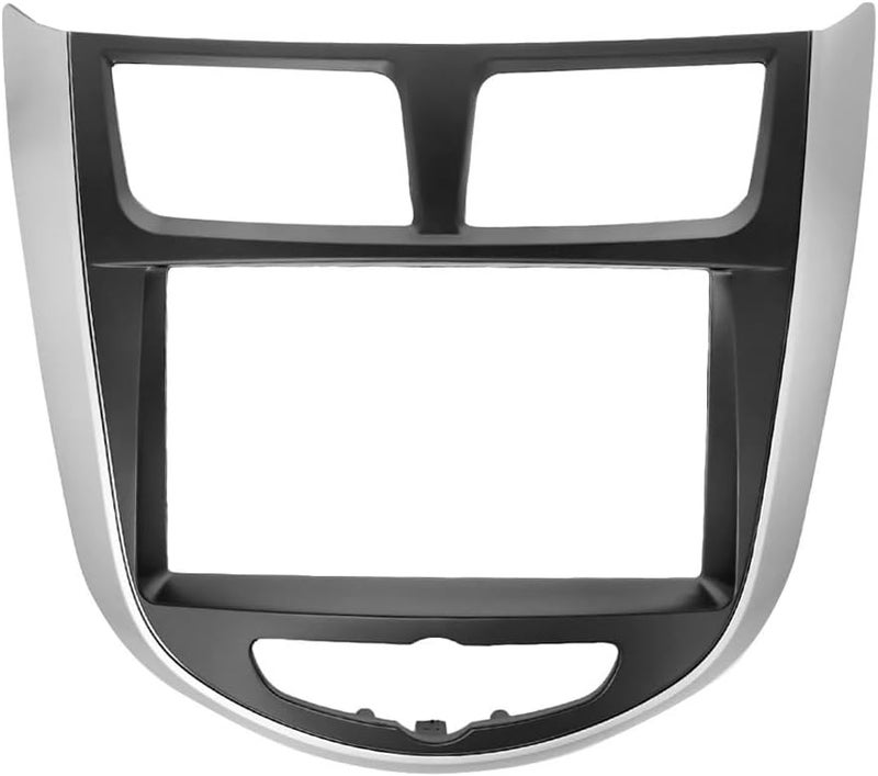 7 بوصة 2 دين لوحة راديو السيارة لوحة العدادات لهيونداي i25 أكسنت سولاريس فيرنا 2010 فما فوق - Image 3