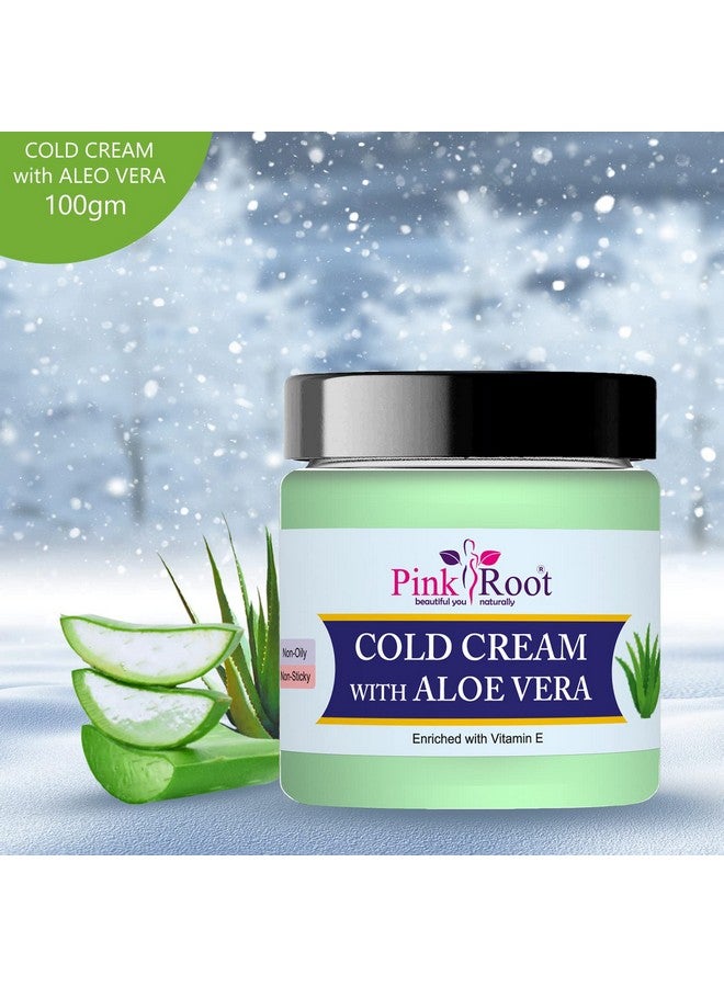 Pink Root Aloe Vera Cream For All Type Of Skin (Set Of 1 100 Ml) - Image 2