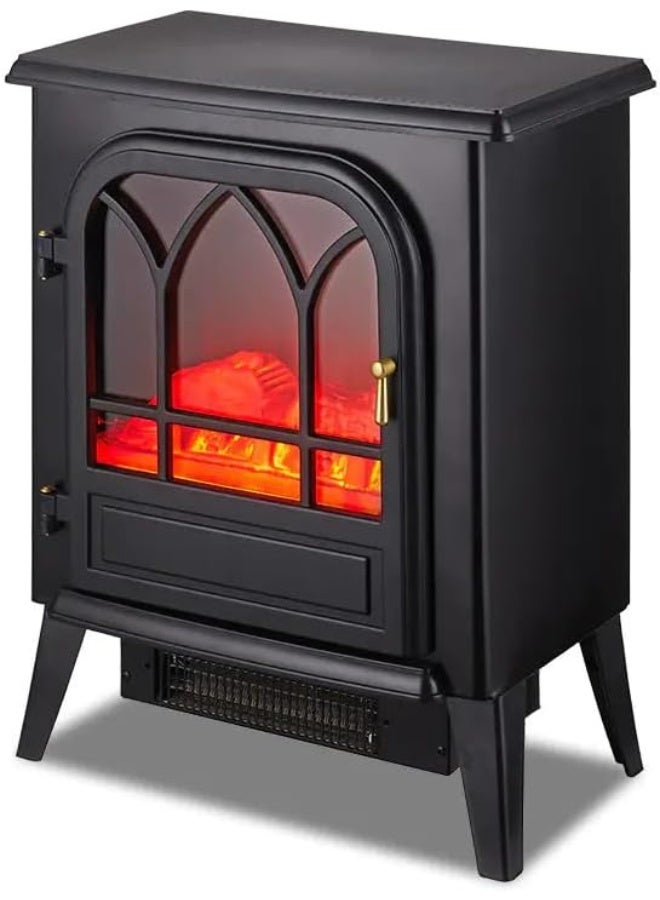 دي إل سي  مدفأة كهربائية ديكورية بقوة 2000 واط، لون أسود | DLC-36263 - Image 4