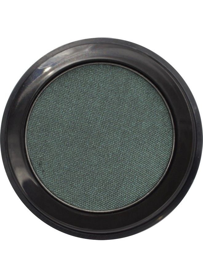 Pure Ziva ª Counterfeit Shimmering Deep Forest Green Blue Grey Pressed Powder Single Vegan Eyeshadow; Talc Paraben & Cruelty Free  - Image 2