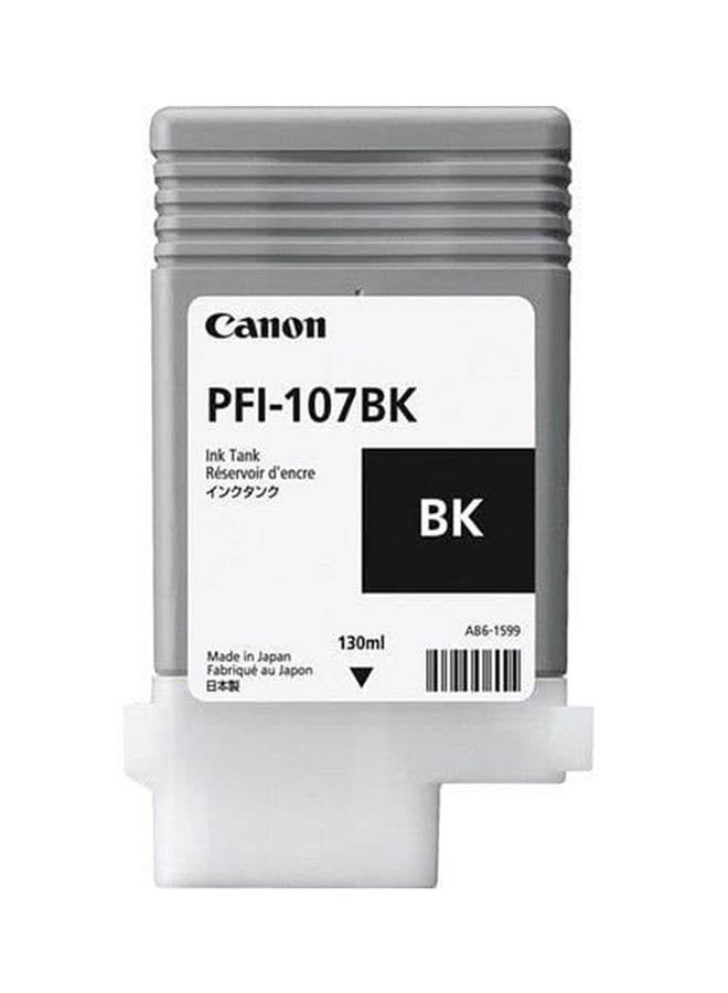 Plotter Ink Tank Cartridge PFI 107 Black