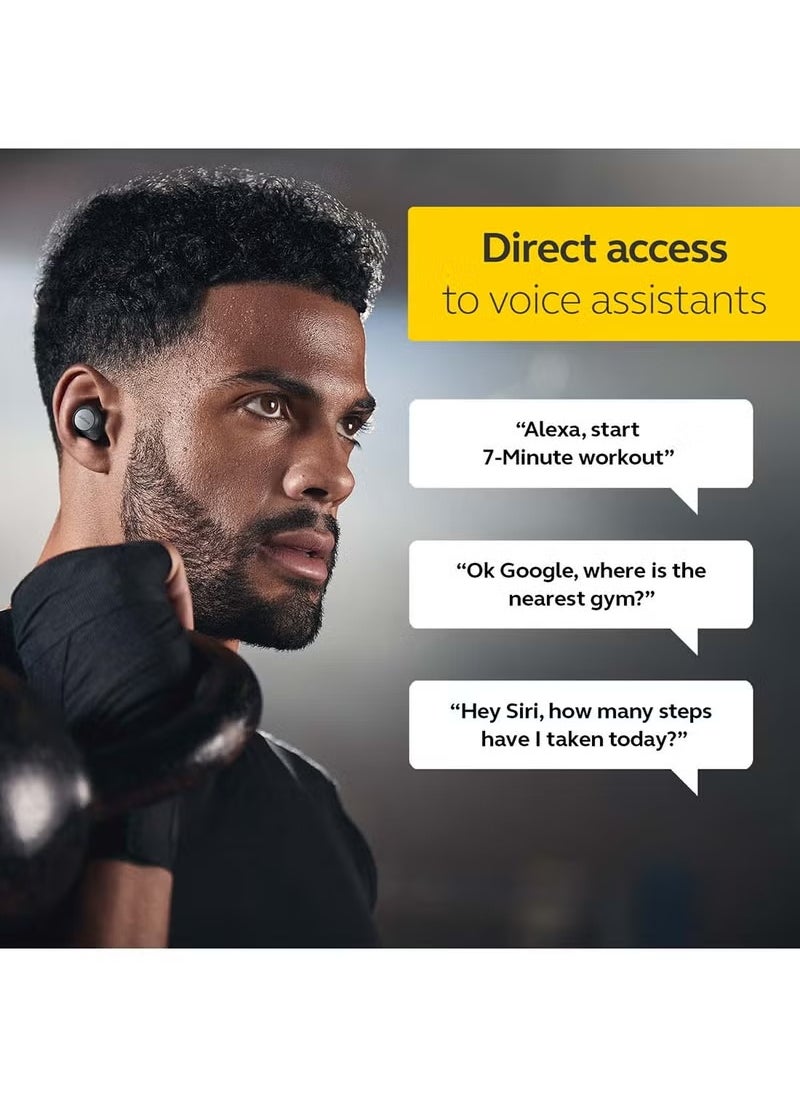 جابرا سماعات الأذن Elite Active 75t Earbuds - سماعات أذن رياضية لاسلكية حقيقية ملغية للضوضاء مع عمر بطارية طويل للمكالمات والموسيقى - أسود تيتانيوم  - Image 5