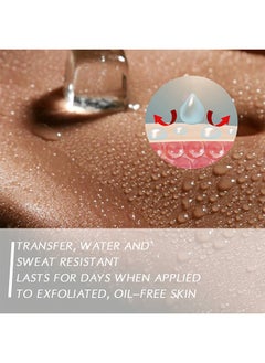 West&Month Body Concealer,Professional Long Lasting Tattoo Cover Up Suitable, Invisible Skin Concealer Set for Tattoo, Long Lasting & Waterproof  - Image 3