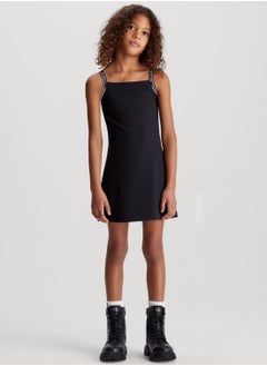 Calvin Klein Jeans Kids Logo Tape Strap Dress  - Image 1