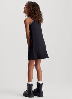 Calvin Klein Jeans Kids Logo Tape Strap Dress  - Image 2