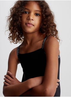 Calvin Klein Jeans Kids Logo Tape Strap Dress  - Image 3