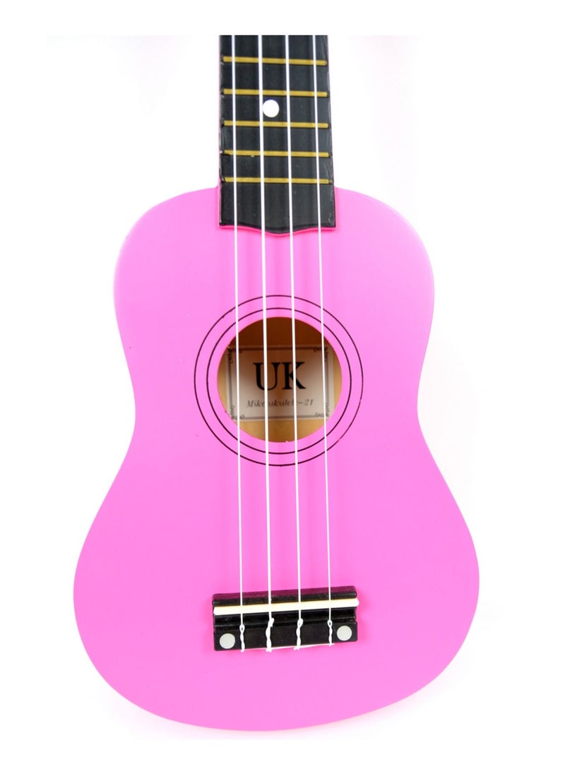 Mike Music 21inch ukulele withBag, Strap, Pick, and Extra Strings (Rose)  - Image 3