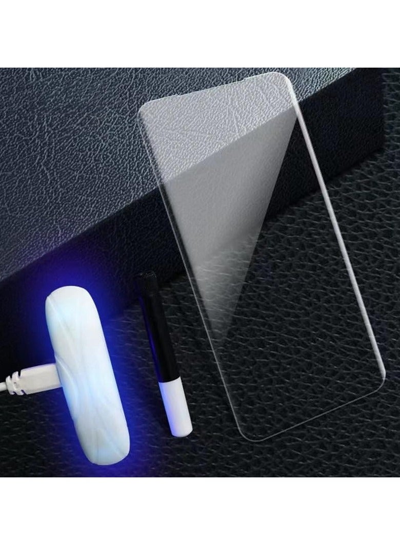 ميجوفاست واقي شاشة لهاتف Motorola Moto G85 من الزجاج المقوى بالأشعة فوق البنفسجية، فيلم حماية الشاشة عالي الدقة، صلابة 9H، فيلم واقي بديل للشاشة خالٍ من الفقاعات - Image 5