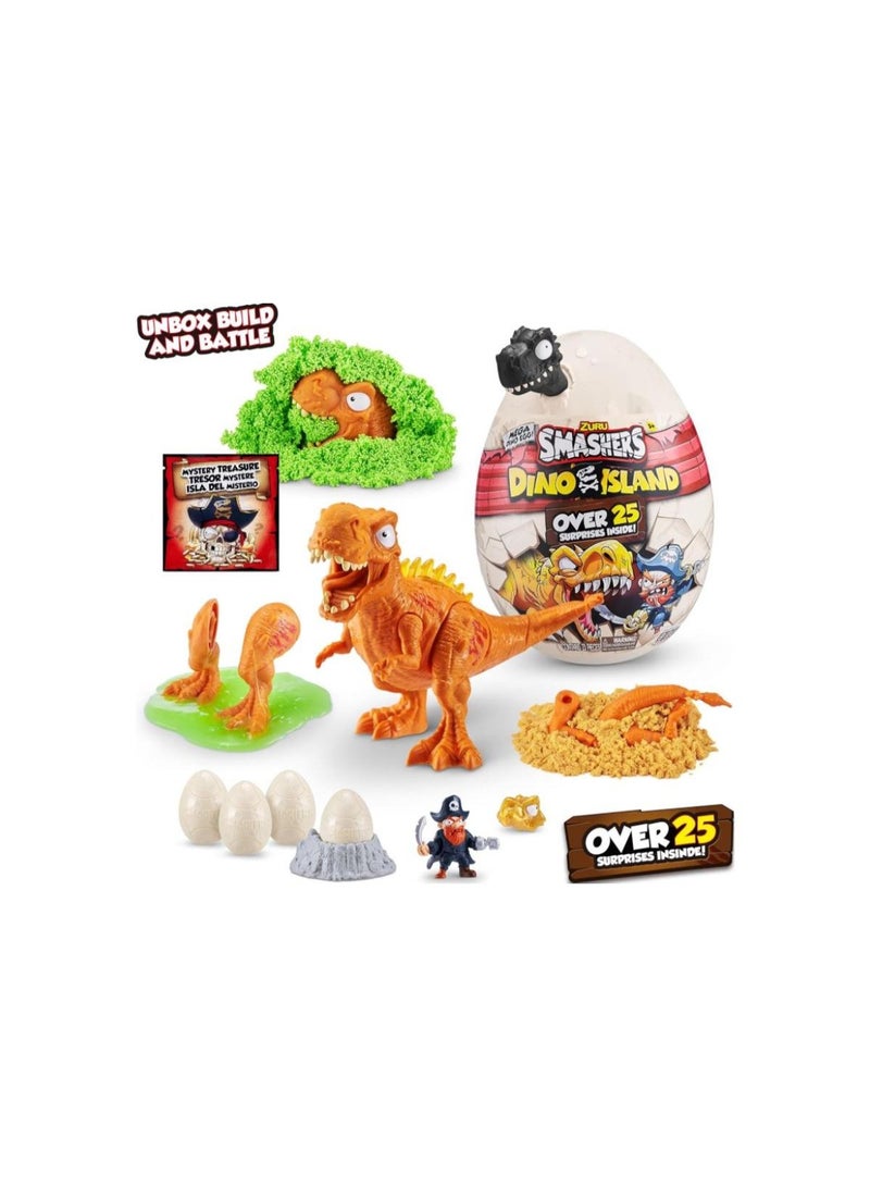 Smashers Mega Dino Combo 2-Pack (Dino Island + Jurassic Light Up Dino Egg) - Image 3