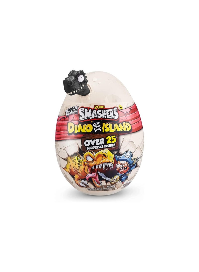Smashers Mega Dino Combo 2-Pack (Dino Island + Jurassic Light Up Dino Egg) - Image 2