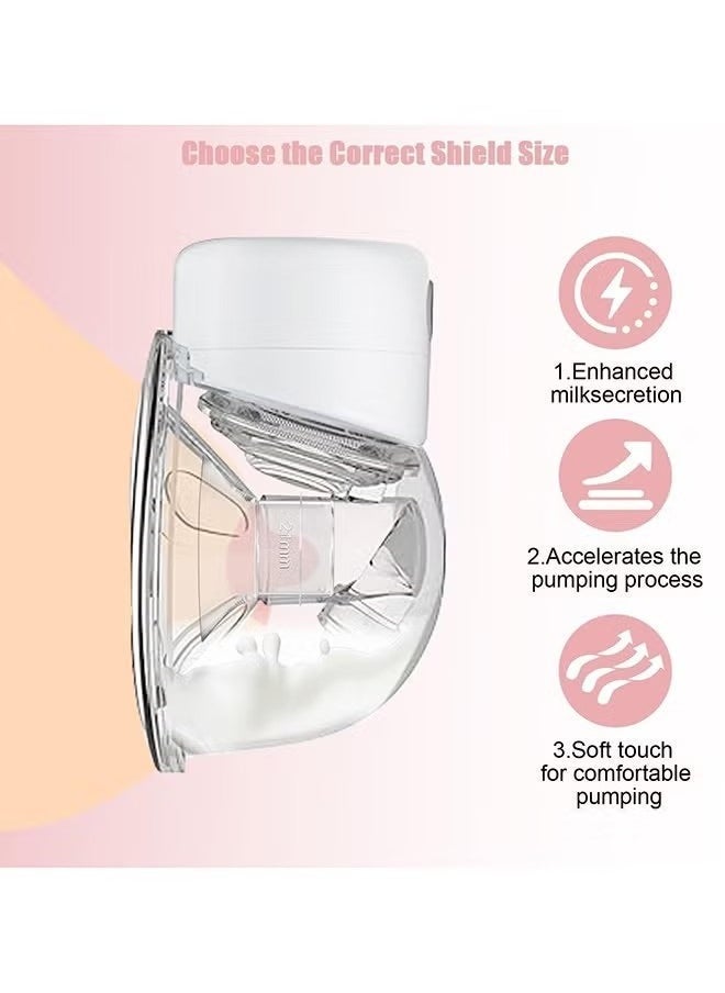 الضفدع الحقيقي 10 قطع من حشوات مضخة الثدي مقاس 13/15/17/19/21 مم ومسطرة، متوافقة مع Momcozy S12 Pro/S9 Pro/S12/S9 - Image 5