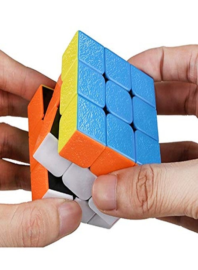 D ETERNAL High Speed Stickerless Magic Cube Combo Bundle Set of 2x2 3x3 4x4 5x5 Puzzle Cube,Black - Image 5