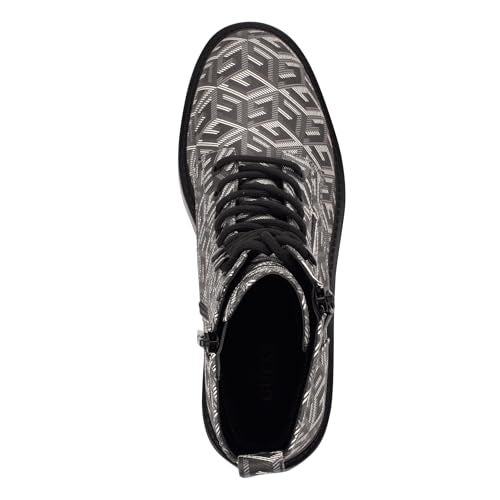 GUESS Women's Fearne Combat Boot, Black 008, 5.5 - Image 2