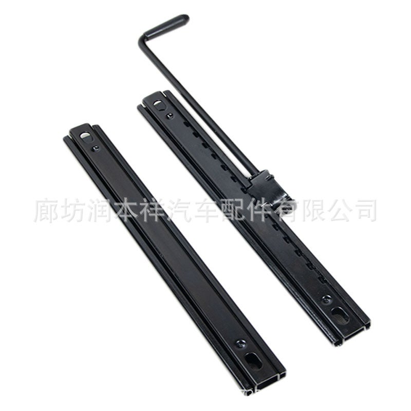 مسار انزلاق مقعد السيارة بقفل فردي لرافعة الشوكة وجرار الرافعة مع إمكانية تخفيض حجم الانزلاق - Image 3