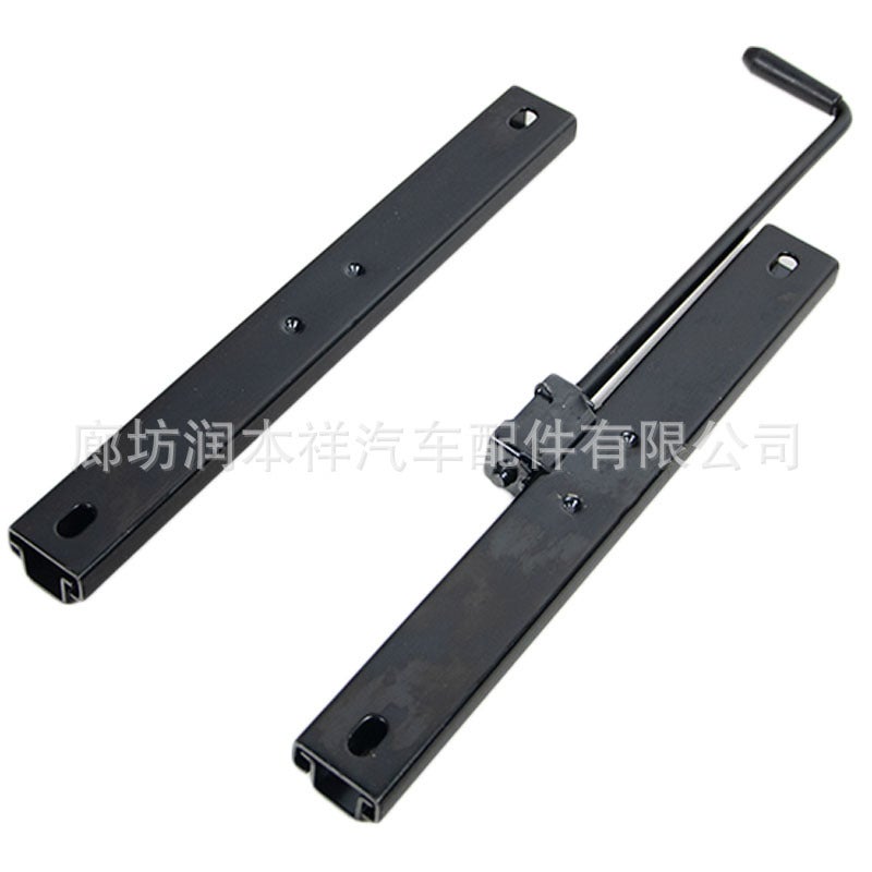 مسار انزلاق مقعد السيارة بقفل فردي لرافعة الشوكة وجرار الرافعة مع إمكانية تخفيض حجم الانزلاق - Image 2