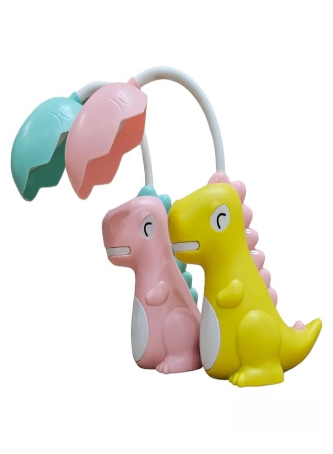 ARUNA DECOR Dinosaur Kids Table Lamp [Set of 2], Portable Table Light, Cute Foldable Reading Light Bedroom Children's Table Lamp for Study | Return Gifts| Night lamp [12 inch] (Dragon Combo) - Image 2