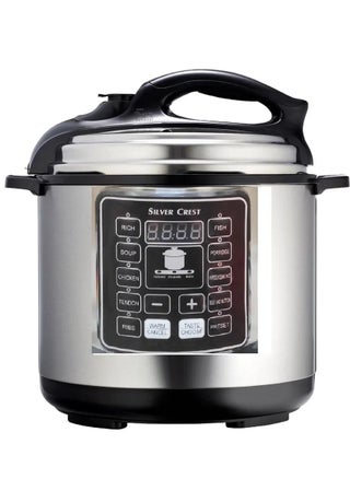SILVER CREST 10 In 1 Electric Pressure Cooker Instant Programmable Smart Pot 1050 Watts Rice Cooker, 6 Liters, 10 Smart Programs - pzsku/Z3AE74861D7012660BAD4Z/45/_/1720698895/36b86cad-445b-4e1b-8f74-08218fccf1d7